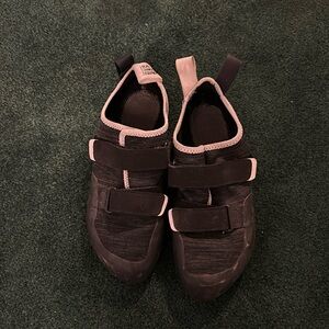 Black diamond rock climbing shoes